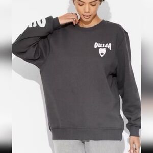 Ouija board women sweatshirt gray